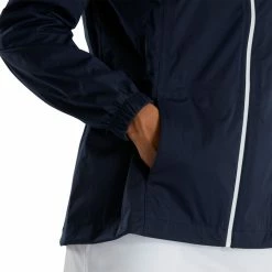 FootJoy Golf FootJoy Womens HydroKnit Jacket -Fairway Woods Sales Store FootJoy Womens HydroKnit Jacket Navy e 57916.1676061851