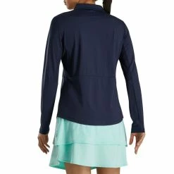 FootJoy Golf FootJoy Womens Jersey Mesh Long Sleeve Sun Protection Shirt -Fairway Woods Sales Store FootJoy Womens Jersey Mesh Long Sleeve Sun Protection Shirt Navy d 30530.1675970106