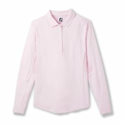 FootJoy Golf FootJoy Womens Jersey Mesh Long Sleeve Sun Protection Shirt -Fairway Woods Sales Store FootJoy Womens Jersey Mesh Long Sleeve Sun Protection Shirt Pink a 50211.1675970106