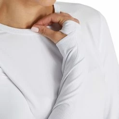 FootJoy Golf FootJoy Womens Long Sleeve Base Layer -Fairway Woods Sales Store FootJoy Womens Long Sleeve Base Layer WHT e 91033.1672333623