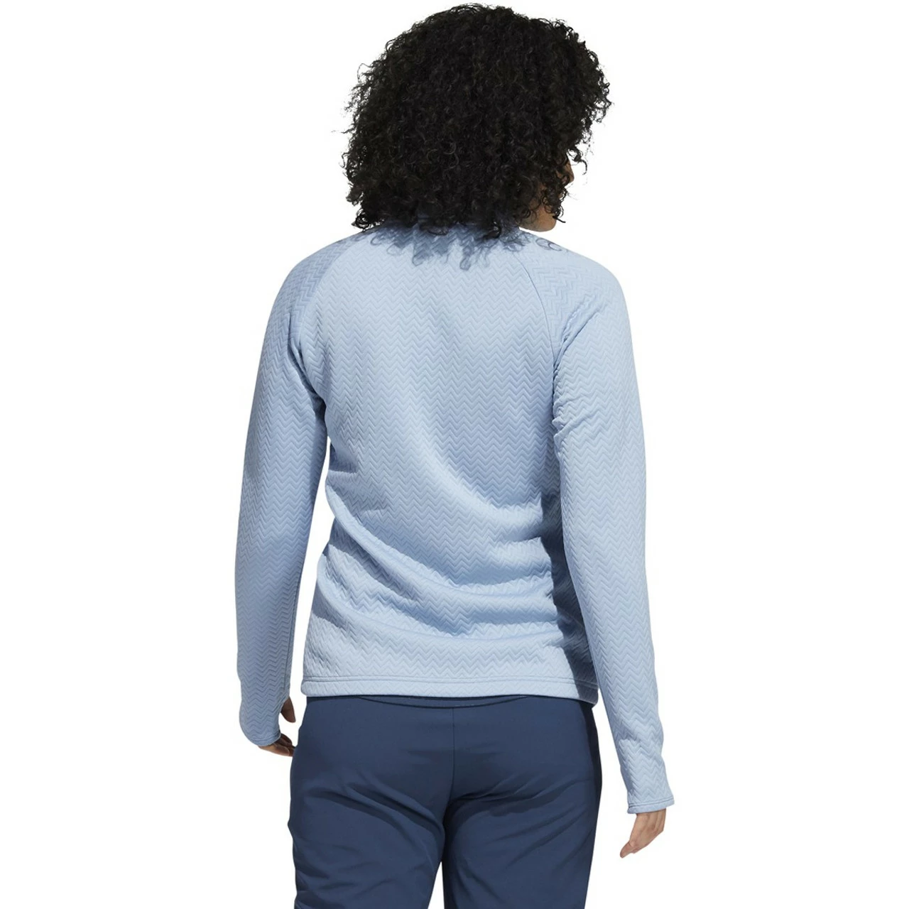 Adidas Golf Adidas Womens Textured Jacket 4 Adidas Golf Adidas Womens Textured Jacket - Image 2