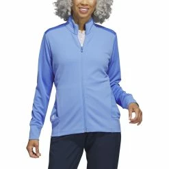 Adidas Golf Adidas Womens Textured Full Zip Jacket 2.0 -Fairway Woods Sales Store HR2985 35133.1678826149