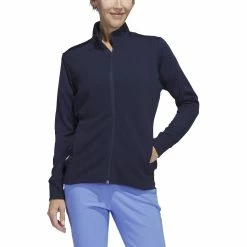 Adidas Golf Adidas Womens Textured Full Zip Jacket 2.0 -Fairway Woods Sales Store HS3139 68082.1678826025