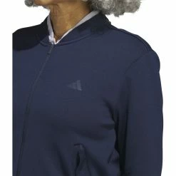 Adidas Golf Adidas Womens Knit Bomber Jacket -Fairway Woods Sales Store HS8977 03 82097.1679077761