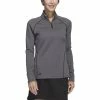 Adidas Golf Adidas Womens Embossed Quarter Zip Jacket