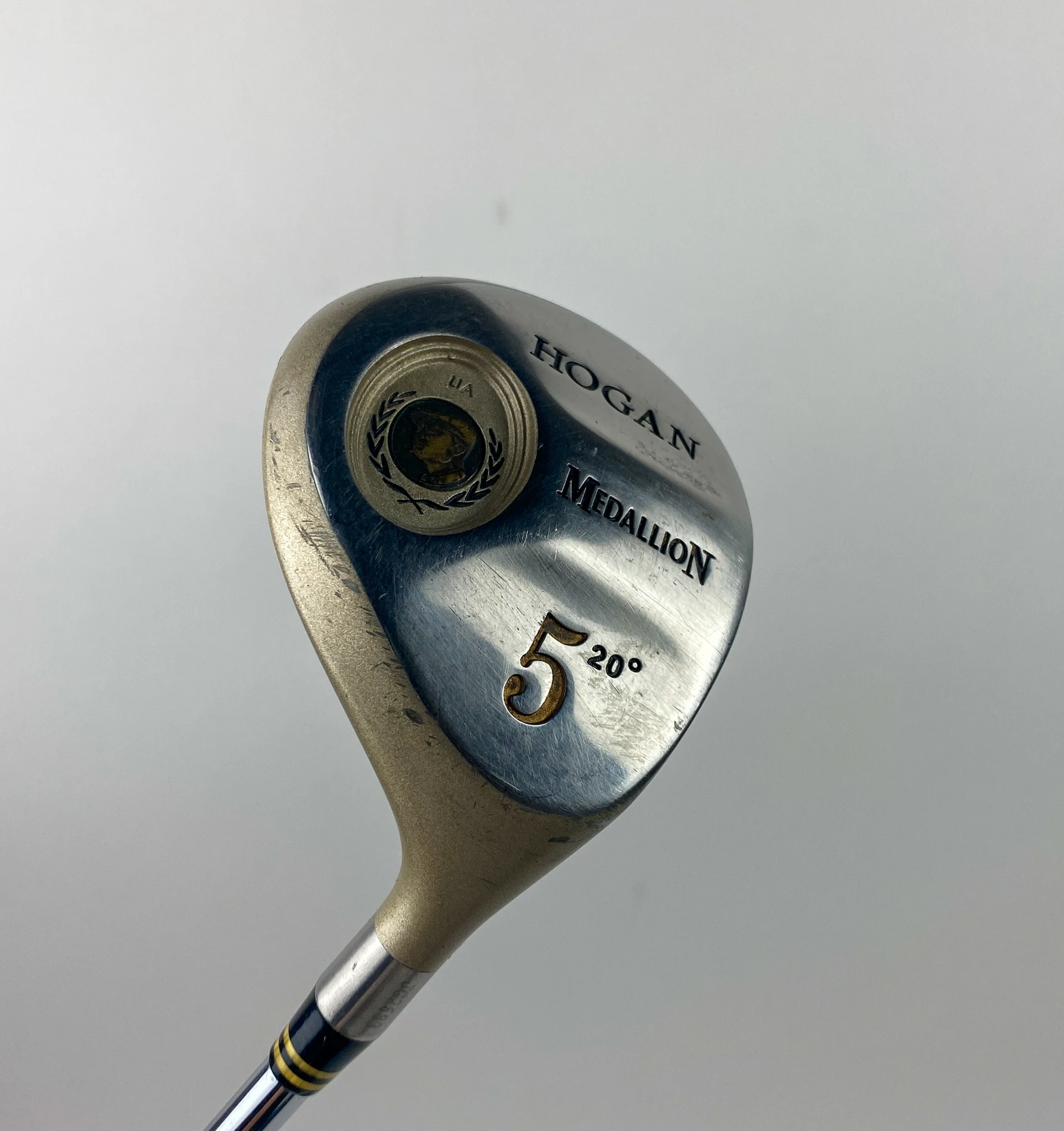 Used RH Ben Hogan Medallion 20* Fairway 5 Wood 5.5 Firm Flex Steel Golf Club 3 Used RH Ben Hogan Medallion 20* Fairway 5 Wood 5.5 Firm Flex Steel Golf Club