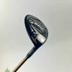 Used RH Callaway Epic Flash Star 3 Wood 15* ATTAS 40g Ladies Graphite Golf Club