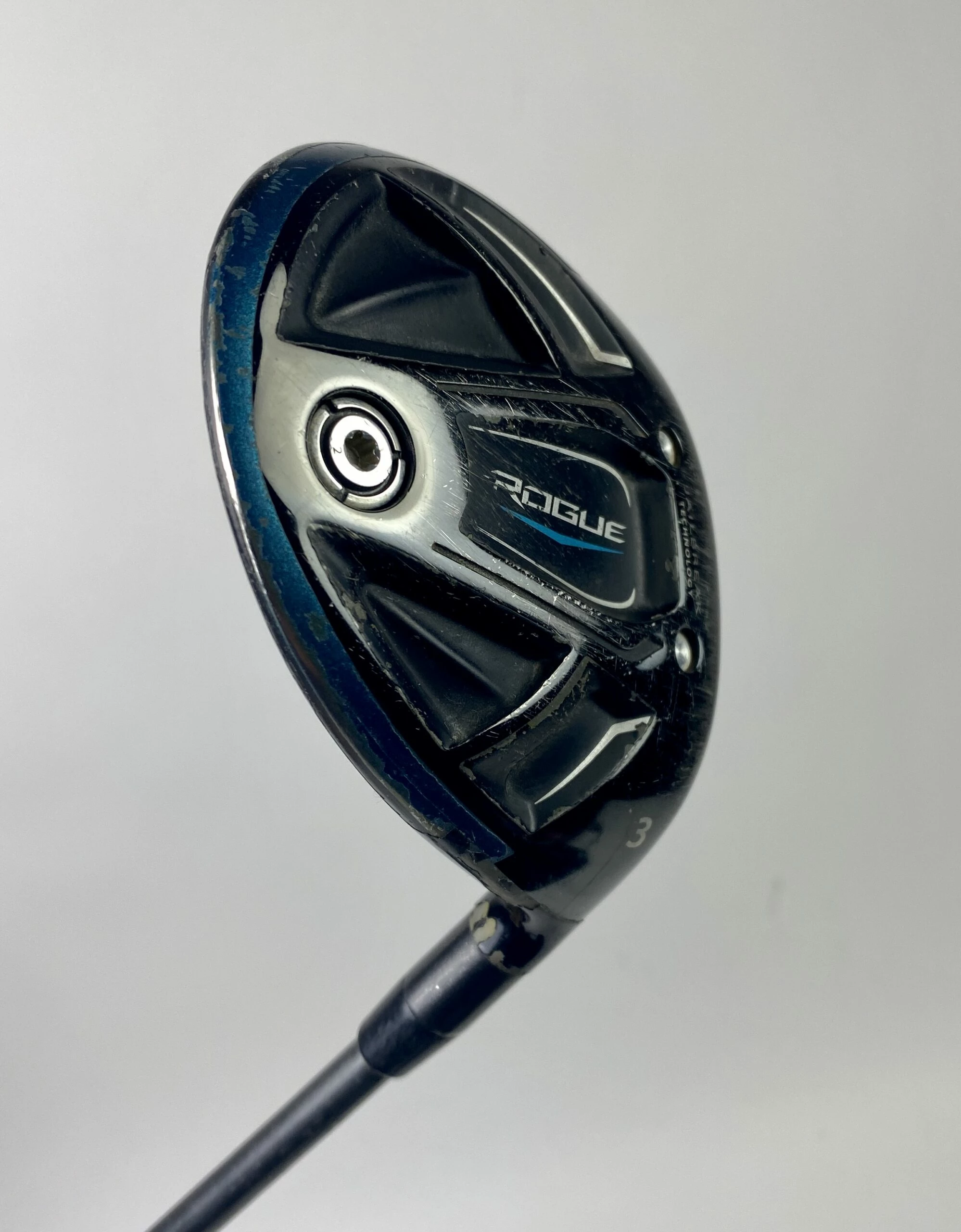 Used RH Callaway Rogue Fairway 3 Wood Synergy 60g Stiff Flex Graphite Golf Club 4 Used RH Callaway Rogue Fairway 3 Wood Synergy 60g Stiff Flex Graphite Golf Club - Image 2