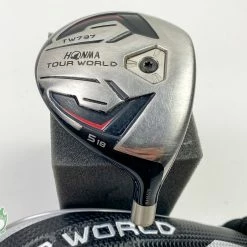 Used RH Honma Tour World TW737 Fairway 5 Wood 18* HEAD ONLY Golf Club -Fairway Woods Sales Store IMG 2404