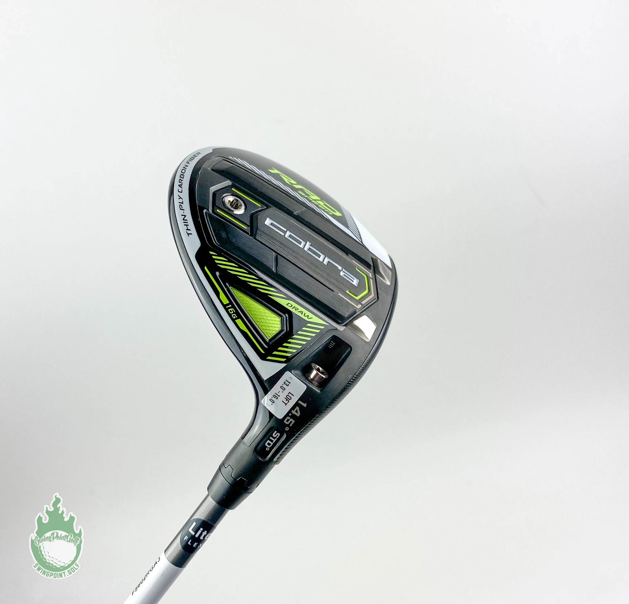 New Right Handed Cobra RADSpeed Fairway 3 Wood 14.5* Senior Flex Golf Club 3 New Right Handed Cobra RADSpeed Fairway 3 Wood 14.5* Senior Flex Golf Club