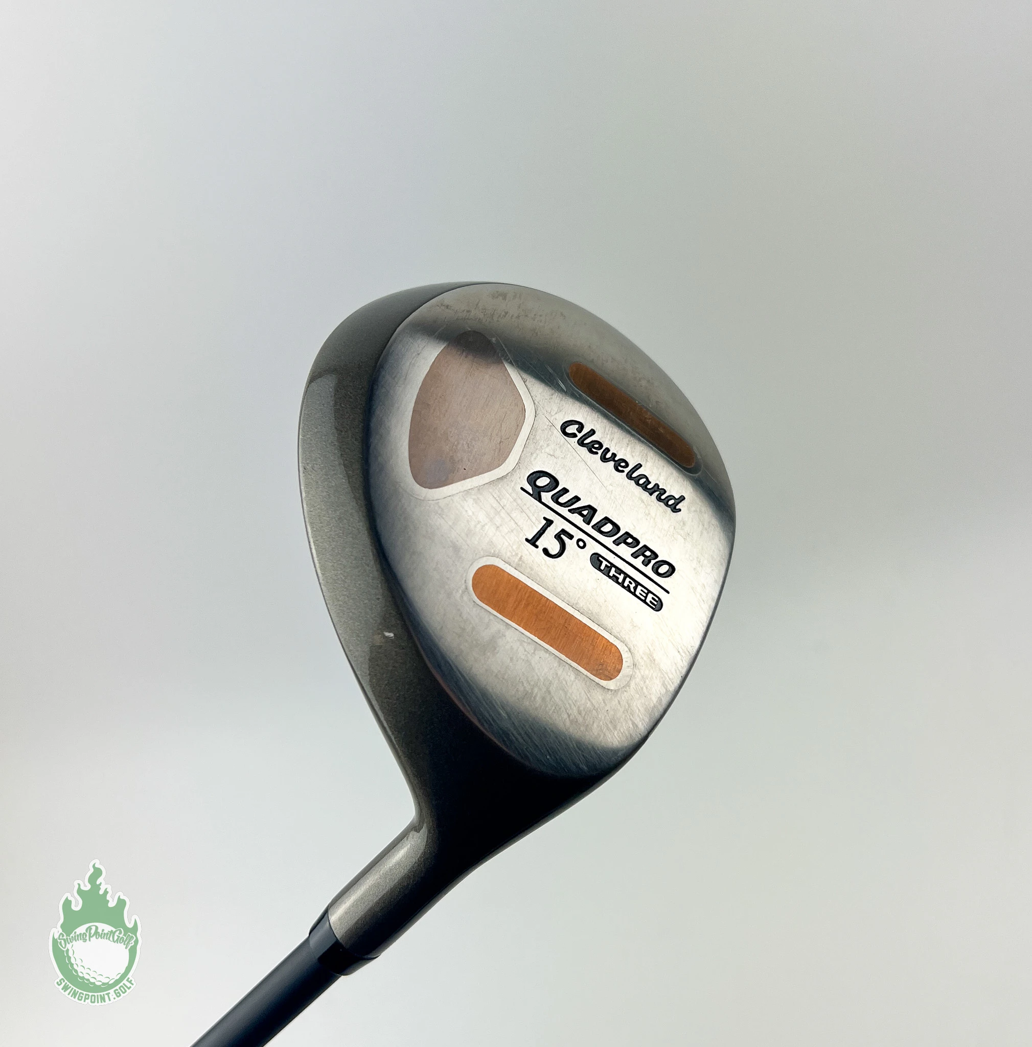 Used Cleveland Quadpro Fairway 3 Wood 13* Stiff Flex Graphite Golf Club 3 Used Cleveland Quadpro Fairway 3 Wood 13* Stiff Flex Graphite Golf Club