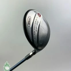 Used RH PRGR EGG PX-03 3 Wood 15* AccuFlex X-Stiff Flex Graphite Golf Club -Fairway Woods Sales Store IMG 9493