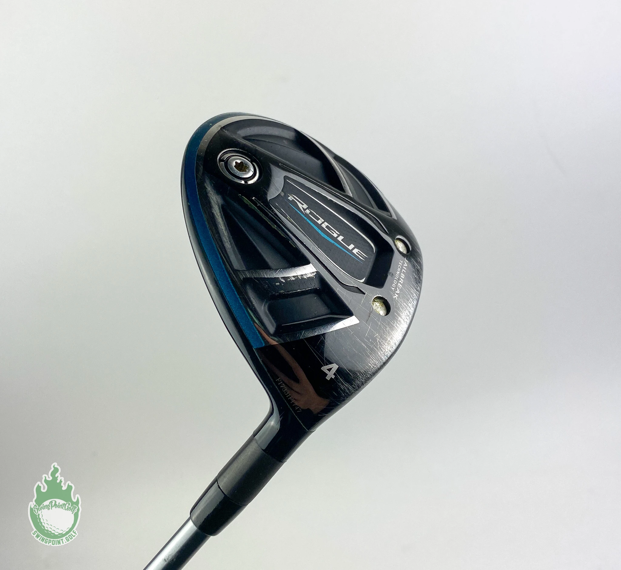 Callaway Rogue Fairway 4 Wood HZRDUS 65g 6.0 Stiff Flex Graphite Golf Club 3 Callaway Rogue Fairway 4 Wood HZRDUS 65g 6.0 Stiff Flex Graphite Golf Club