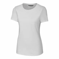 Cutter & Buck Womens Rely Tee 5 Cutter & Buck Womens Rely Tee -Fairway Woods Sales Store LCK00058 WH MANN HG 05799.1649710706