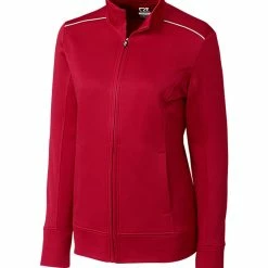 Cutter & Buck Women's WeatherTec Ridge Full Zip 17 Cutter & Buck Women's WeatherTec Ridge Full Zip -Fairway Woods Sales Store LCK02571 CDR MANN HG 49136.1668534296