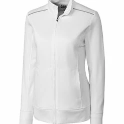 Cutter & Buck Women's WeatherTec Ridge Full Zip 25 Cutter & Buck Women's WeatherTec Ridge Full Zip -Fairway Woods Sales Store LCK02571 WH MANN HG 52455.1668534296