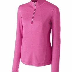 Cutter & Buck Ladies Madeline Half Zip Mockneck Top -Fairway Woods Sales Store LCK08651 FRA MANN HG 64260.1649800453