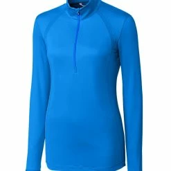 Cutter & Buck Ladies Williams Half Zip Pullover 10 Cutter & Buck Ladies Williams Half Zip Pullover -Fairway Woods Sales Store LCK08686 DG MANN HG 45005.1649798993