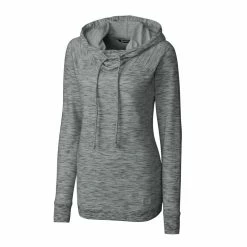 Cutter & Buck Womens Tie Breaker Hoodie -Fairway Woods Sales Store LCK08704 EG MANN HG 52395.1649792863
