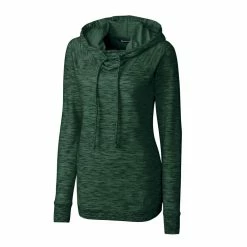 Cutter & Buck Womens Tie Breaker Hoodie -Fairway Woods Sales Store LCK08704 HT MANN HG 00382.1649792863