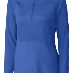 Cutter & Buck Ladies Pennant Sport 3/4 Zip Top -Fairway Woods Sales Store LCK08717 TBL MANN HG 36339.1649798504