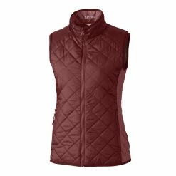 Cutter & Buck Ladies Lightweight Sandpoint Quilted Vest -Fairway Woods Sales Store LCO00006 BRD MANN HG 49736.1669056736