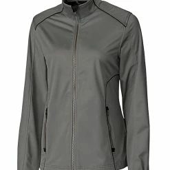 Cutter & Buck Ladies Weathertec Opening Day Softshell -Fairway Woods Sales Store LCO01220 TTN MANN HG 07856.1649953252