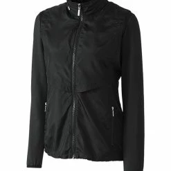 Cutter & Buck Ladies Ava Hybrid Full Zip Jacket -Fairway Woods Sales Store LCO09993 BL MANN HG 98960.1649796310