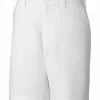 Cutter & Buck DryTec White Bainbridge Flat Front Short - Big & Tall -Fairway Woods Sales Store MCB00087 WH MANN HG 43693.1668718127