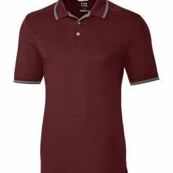 Cutter & Buck Advantage Tipped Polo -Fairway Woods Sales Store MCK00011 BRD MANN HG 35251.1637175379