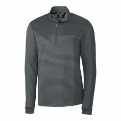 Cutter & Buck Traverse Stripe Half Zip -Fairway Woods Sales Store MCK00088 EG MANN HG 35591.1637364860