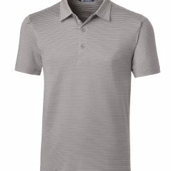 Cutter & Buck Forge Pencil Stripe Tailored Fit Polo -Fairway Woods Sales Store MCK00145 POL MANN HG 42788.1633540292