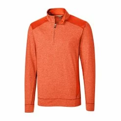 Cutter & Buck Shoreline Color Block Half-Zip -Fairway Woods Sales Store MCK09423 CGH MANN HG 93584.1637692922