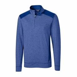Cutter & Buck Shoreline Color Block Half-Zip -Fairway Woods Sales Store MCK09423 TBH MANN HG 14797.1637692922