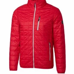 Cutter & Buck Ranier Jacket -Fairway Woods Sales Store MCO00018 RD MANN HG 49366.1637690878