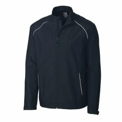 Cutter & Buck WeatherTec Beacon Full Zip Jacket -Fairway Woods Sales Store MCO00923 NVBU MANN HG 47265.1638993376