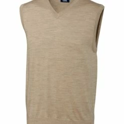 Cutter & Buck Men's Douglas V-Neck Vest -Fairway Woods Sales Store MCS01432 SAN MANN HG 84269.1668550042
