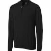 Cutter & Buck Long Sleeve Douglas Half Zip Mock - Big & Tall