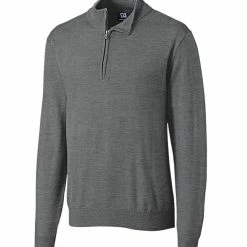 Cutter & Buck Douglas Half-Zip Mock -Fairway Woods Sales Store MCS07725 MDGH MANN HG 20623.1649368917