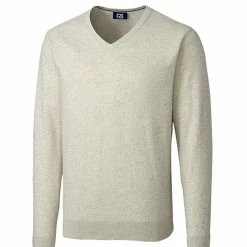Cutter & Buck Lakemont V-Neck Sweater 12 Cutter & Buck Lakemont V-Neck Sweater -Fairway Woods Sales Store MCS07726 OMH MANN HG 28575.1649436107