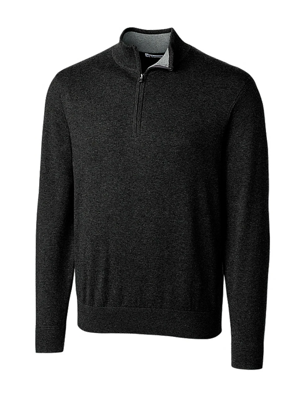 Cutter & Buck Lakemont Tri-Blend Quarter Zip Sweater 4 Cutter & Buck Lakemont Tri-Blend Quarter Zip Sweater - Image 2