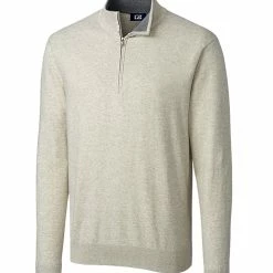 Cutter & Buck Lakemont Tri-Blend Quarter Zip Sweater 14 Cutter & Buck Lakemont Tri-Blend Quarter Zip Sweater -Fairway Woods Sales Store MCS07728 OMH MANN HG 74094.1649369430