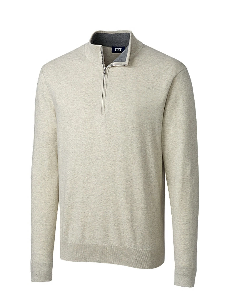 Cutter & Buck Lakemont Tri-Blend Quarter Zip Sweater 8 Cutter & Buck Lakemont Tri-Blend Quarter Zip Sweater - Image 6
