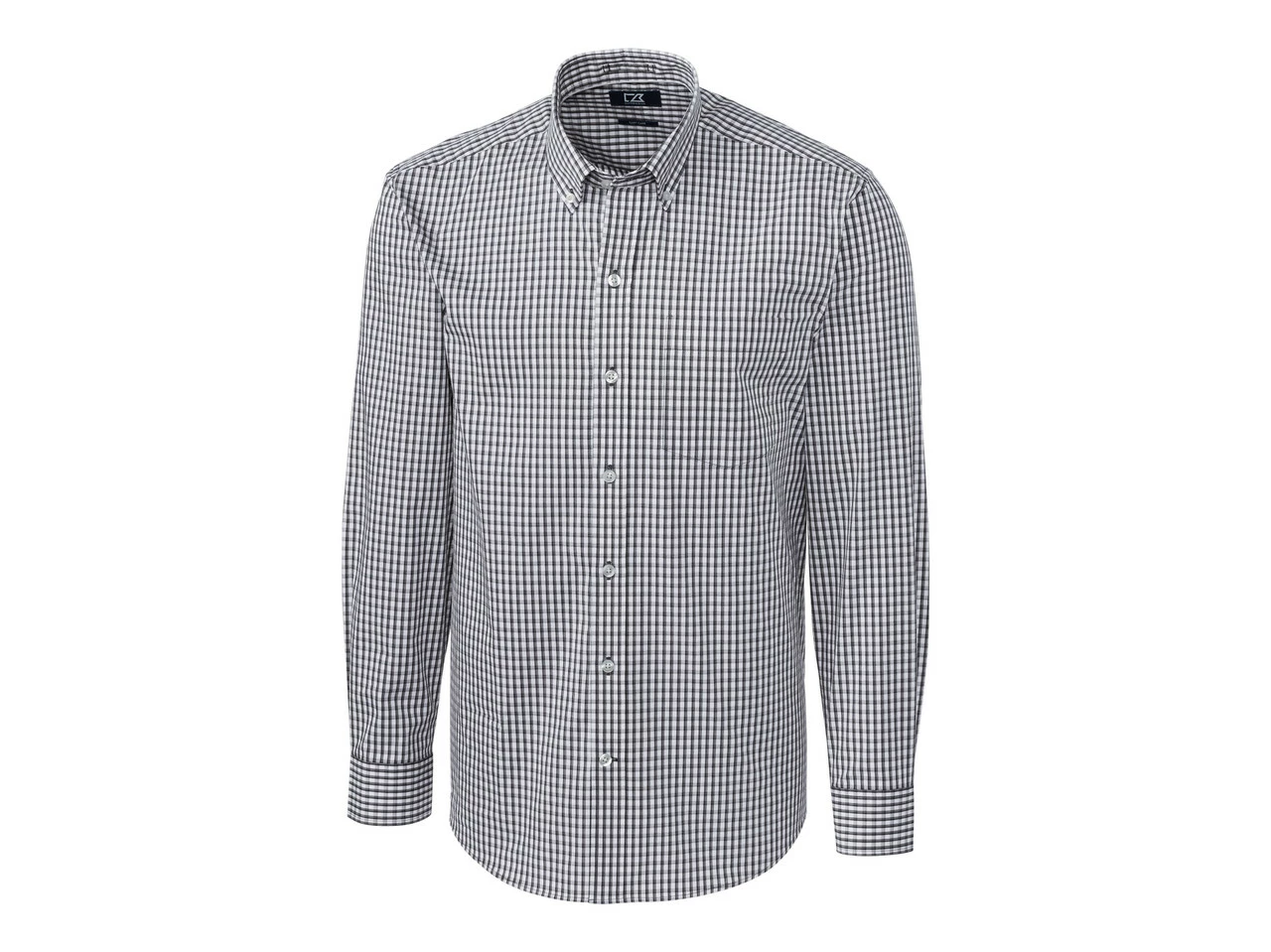 Cutter & Buck Long Sleeve Stretch Gingham - Big & Tall 4 Cutter & Buck Long Sleeve Stretch Gingham - Big & Tall - Image 2