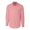 Cutter & Buck Long Sleeve Stretch Gingham - Big & Tall -Fairway Woods Sales Store MCW00143 CDR MANN HG 97210.1668811169