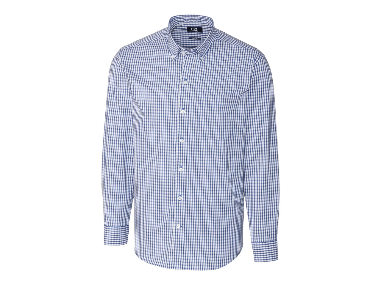 Cutter & Buck Long Sleeve Stretch Gingham - Big & Tall 6 Cutter & Buck Long Sleeve Stretch Gingham - Big & Tall - Image 4