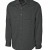 Cutter & Buck Men's Long Sleeve Tailored Fit Spread Nailshead -Fairway Woods Sales Store MCW09474 BL MANN HG 44494.1668552208