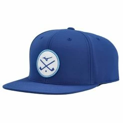 Mizuno Golf Mizuno Crossed Clubs Snapback Cap -Fairway Woods Sales Store Mizuno Crossed Clubs Snapback Cap Royal a 41582.1663094590