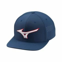 Mizuno Golf Mizuno Tour Flat Snapback Cap -Fairway Woods Sales Store Mizuno Tour Flat Snapback Cap Navy 48496.1654018396