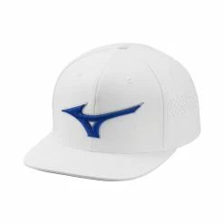 Mizuno Golf Mizuno Tour Flat Snapback Cap -Fairway Woods Sales Store Mizuno Tour Flat Snapback Cap White 91668.1654018396